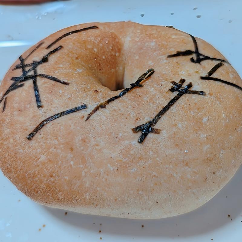 めんたいこベーグル(RABBIT BAGELS西院店)