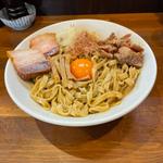 特製ワシワシ肉油そば(自家製麺ラカン)
