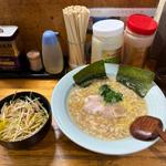 ラーメン　ネギ丼