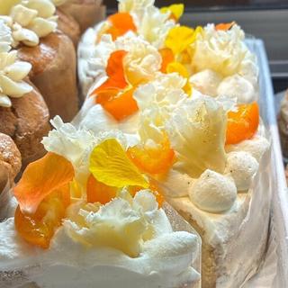 金柑とゴルゴンゾーラのチーズケーキ
