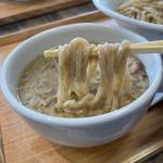 背脂煮干しつけそば(大盛)(麺馳走オオカミ)
