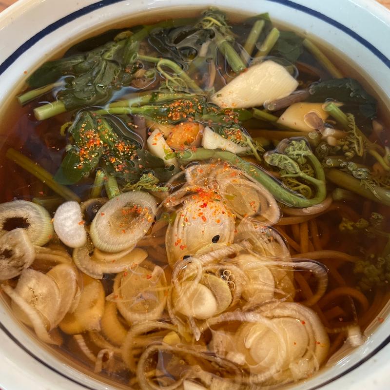 山菜そば(のぼり食堂 )