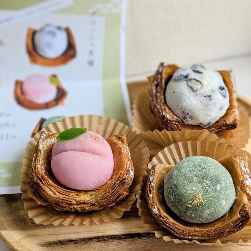 デニッシュ大福豆 桃 蓬(総本家駿河屋善右衛門 駿河町本舗)