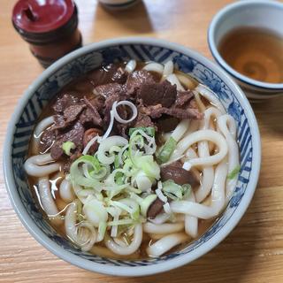 馬肉うどん(日野出食堂 )