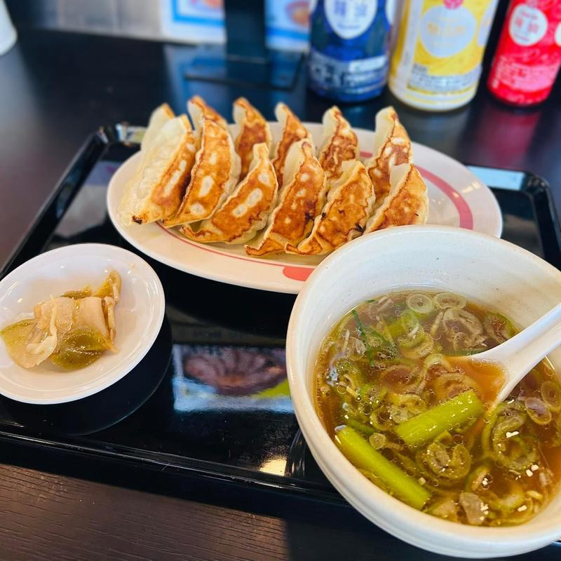 ダブル餃子 スープセット(幸楽苑 杉並高井戸店)