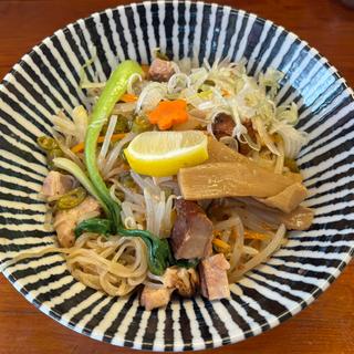 冷やし青唐肉みそばんめん
