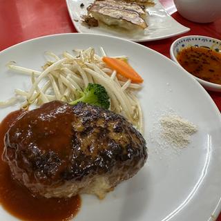 イチロー&大也のハンバーグ定食