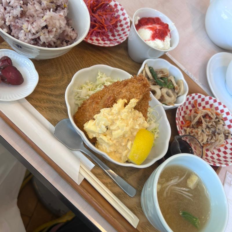 長崎県産アジのフライ(ゆとりの空間 日比谷店)