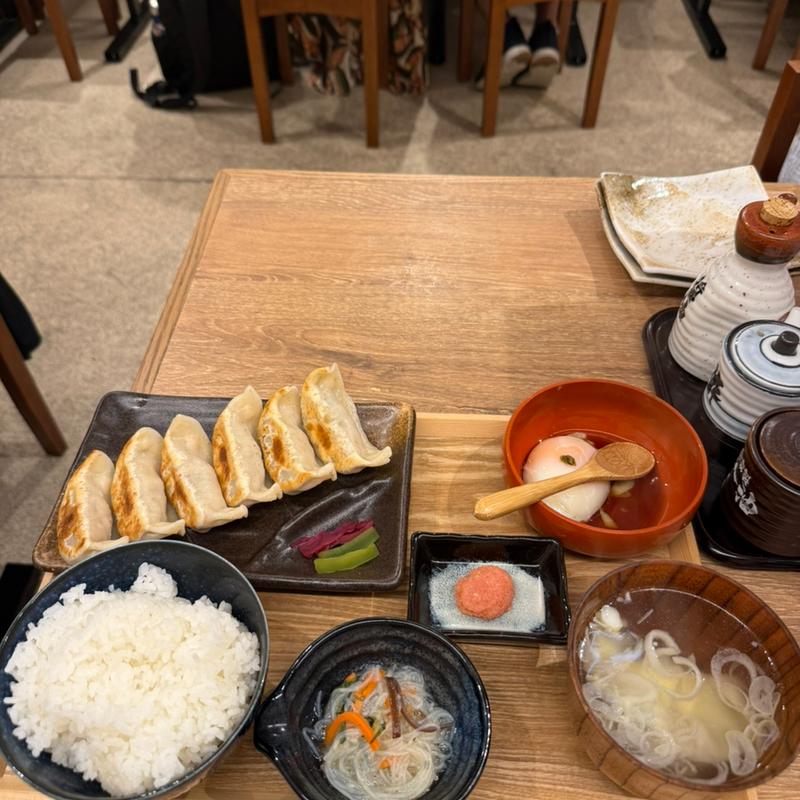 究極の餃子定食(肉汁餃子のダンダダン 秋葉原店)