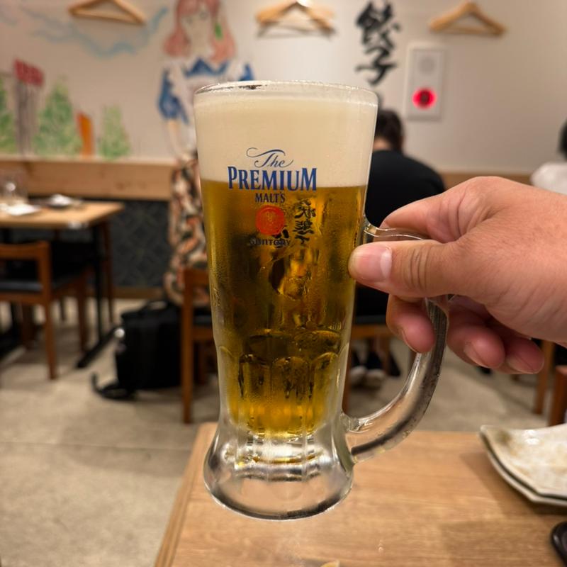 生中(肉汁餃子のダンダダン 秋葉原店)