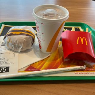 ダブルチーズバーガーMセット