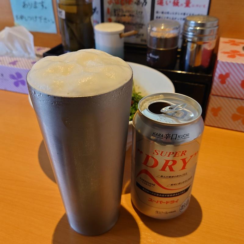 缶ビール(麺屋こころ 柏店)