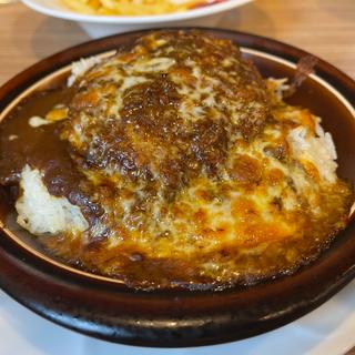 ハンバーグカレードリア　大盛り