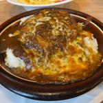 ハンバーグカレードリア　大盛り
