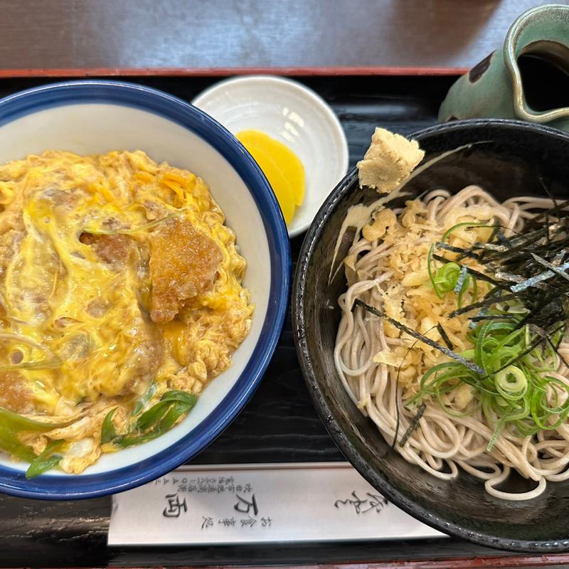 カツ丼セット(万両)