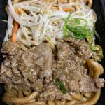 ジンギスカン焼きうどん