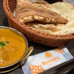 プレーンナンセットチキンカレー