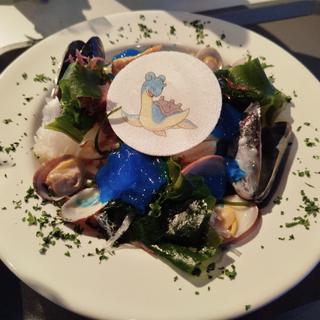 ラプラスのなみのりシーフードパスタ