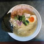 本日の煮干の貝塩