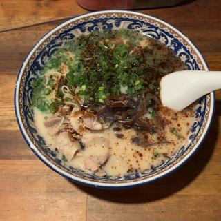 黒のバカネギ長浜ラーメン
