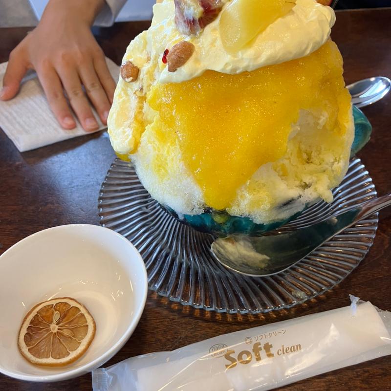 杏仁豆腐氷(星野亭)