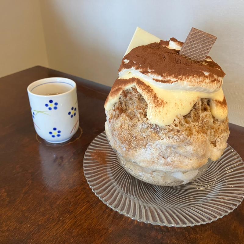 ティラミス氷(星野亭)