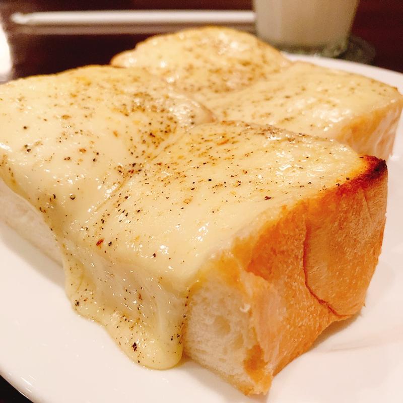 チーズトースト(宮越屋珈琲 新千歳空港店)