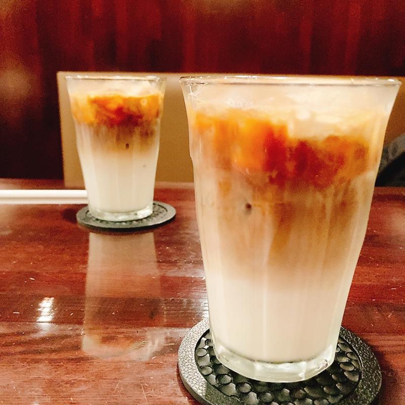 アイスカフェオレ(宮越屋珈琲 新千歳空港店)