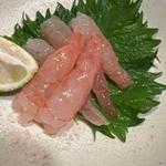 甘海老の昆布〆