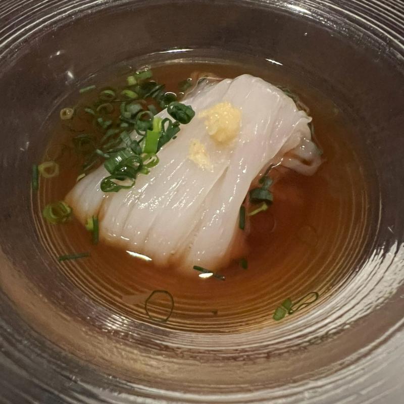 イカそうめん(酒肴菜友 じょっぱり)