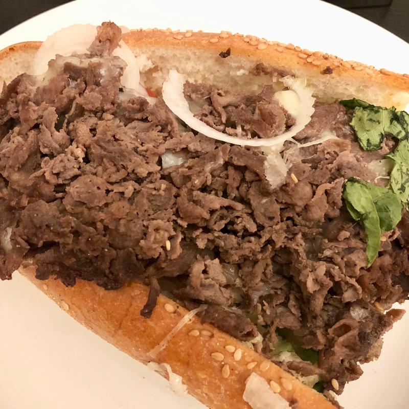 Cheese Steak Hoagie(Cleavers)