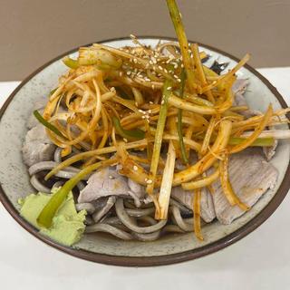 冷やし辛ネギ肉そば