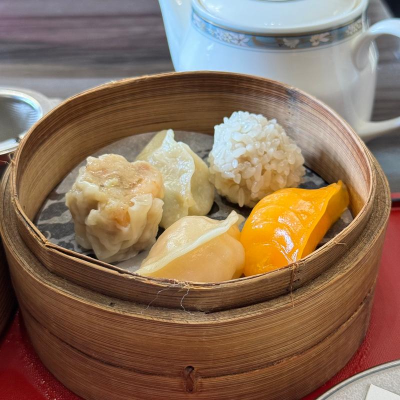 五色蒸し点心(シャンデリア飲茶)