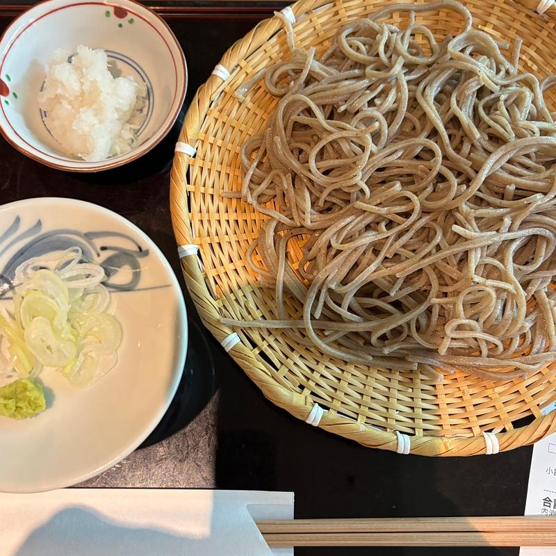 おろしせいろ(手打ち蕎麦 溜池)