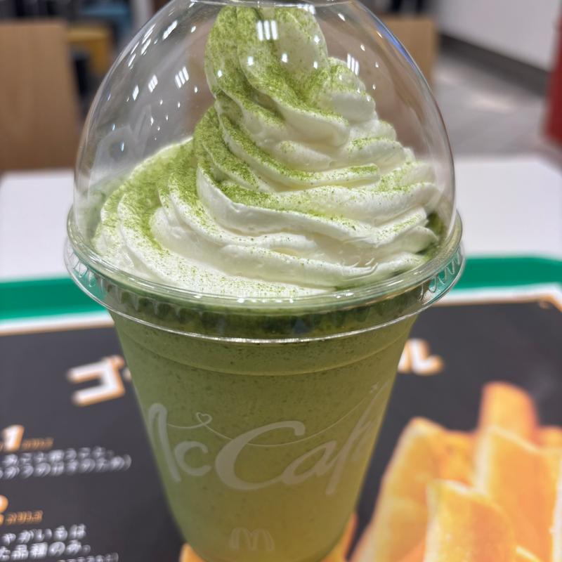宇治抹茶フラッペ(マクドナルド 岡崎北アピタ店)