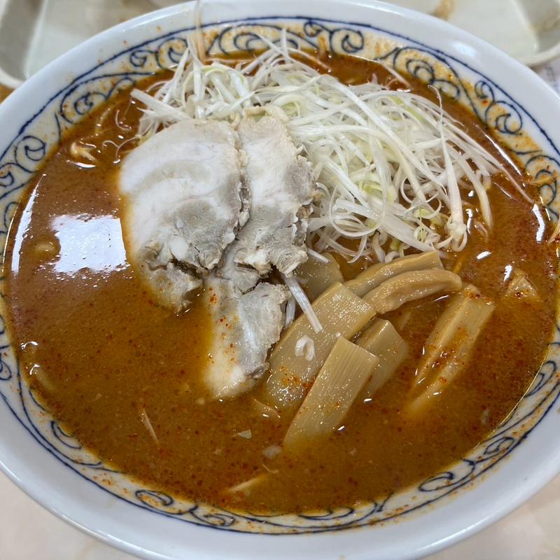 辛みそ中華そば(庄内観光物産館)