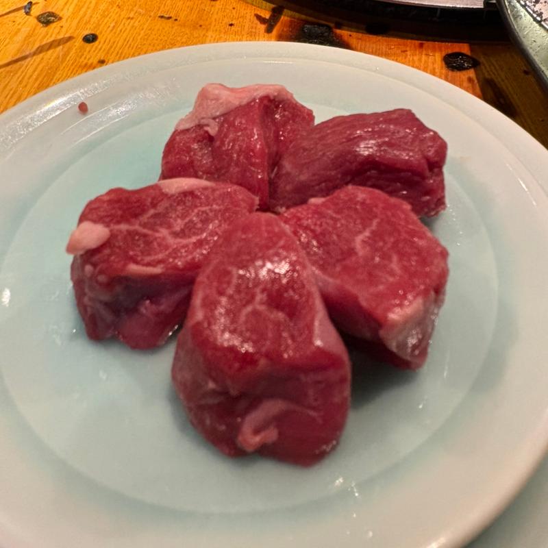 ヒレ肉(成吉思汗　だるま 4・4二階亭)