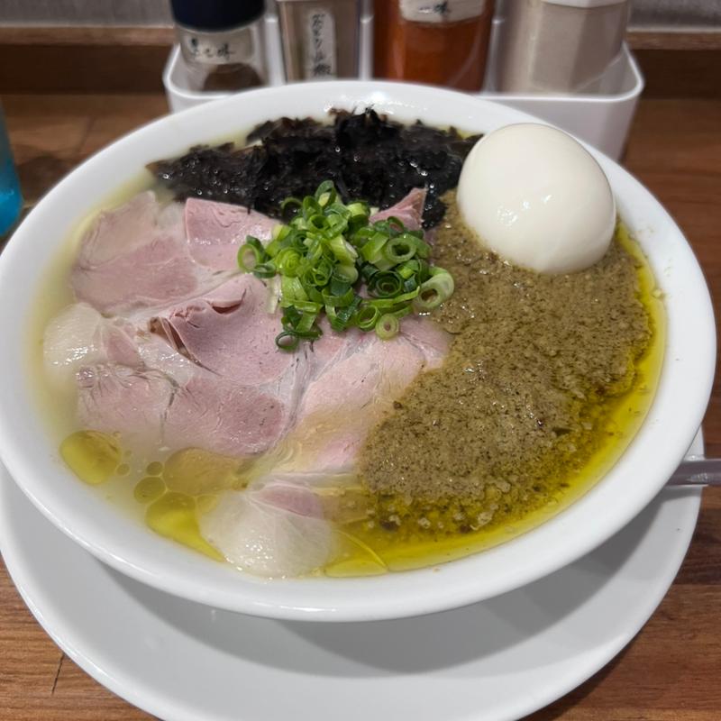 特製牡蠣塩ラーメン(無冠 阿佐ヶ谷)
