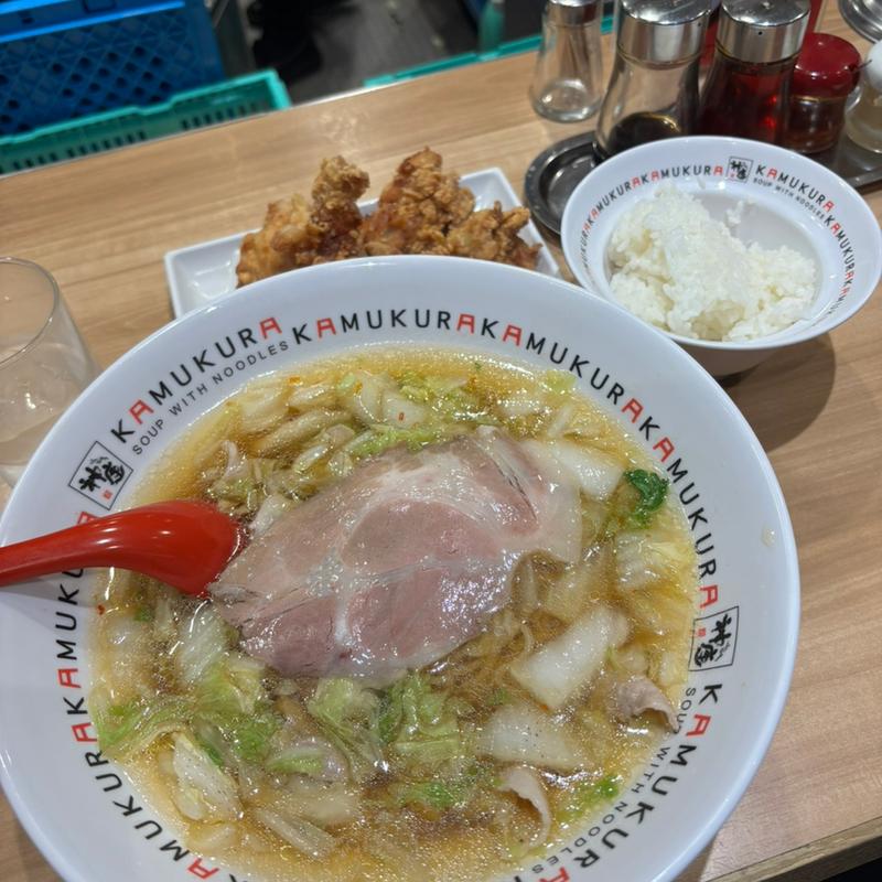 唐揚げセット(どうとんぼり神座 なんば店)