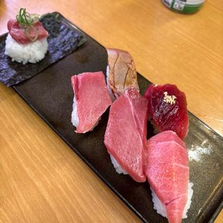 天然インド鮪6貫盛