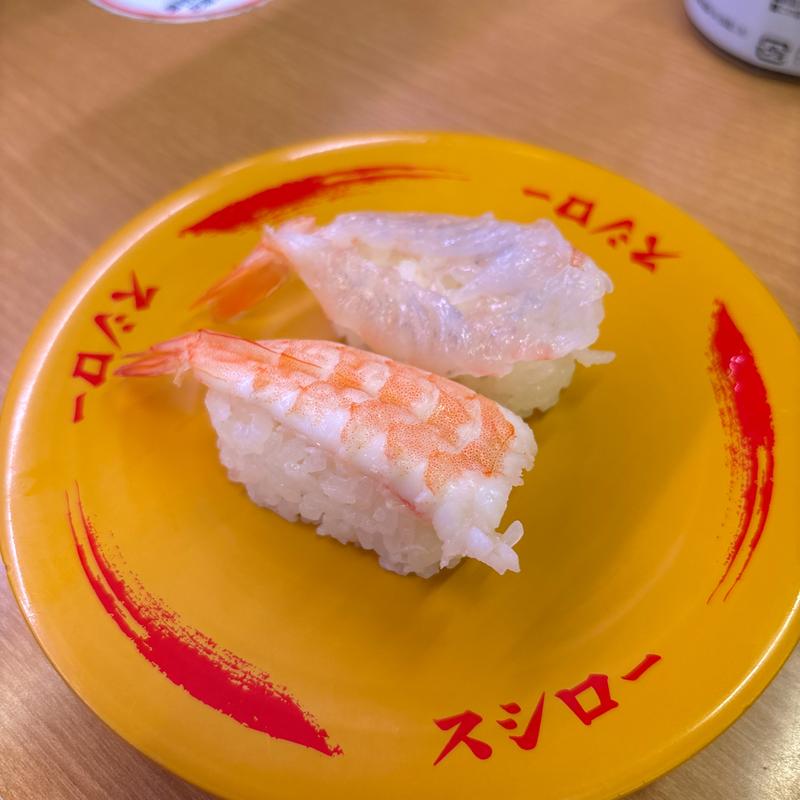 えび•生えび(スシロー 北本店)