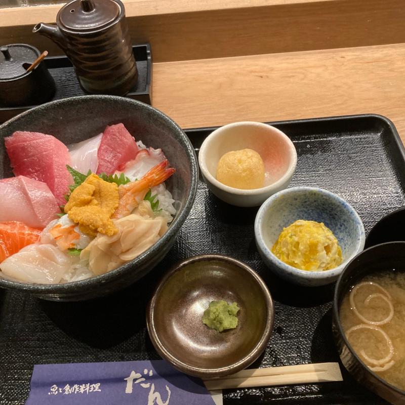 海の幸丼(だん本店 田町店)