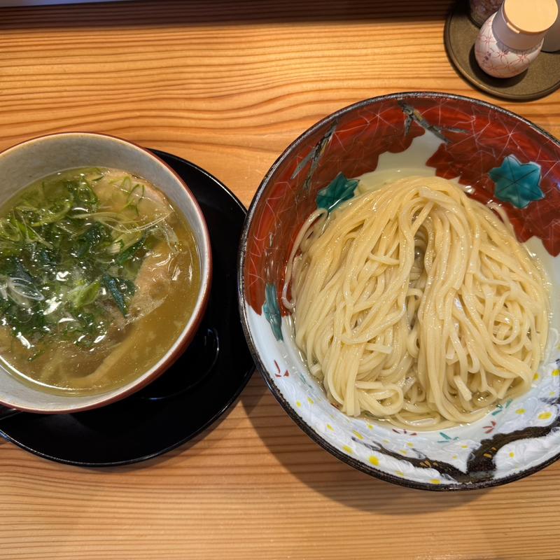 大葉風味の冷やし塩つけ麺(麺屋夢風)