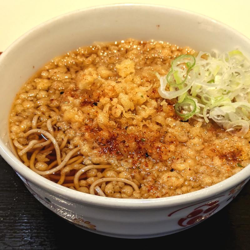 たぬきそば(いろり庵きらく 大崎店)