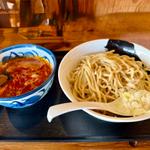 濃厚煮干しつけ麺旨辛大盛(煮干し中華 八 吉田店)
