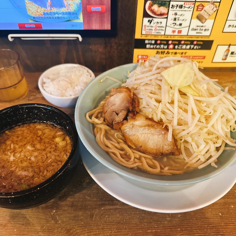 つけ麺(ダントツラーメン 岡山一番店 倉敷玉島)