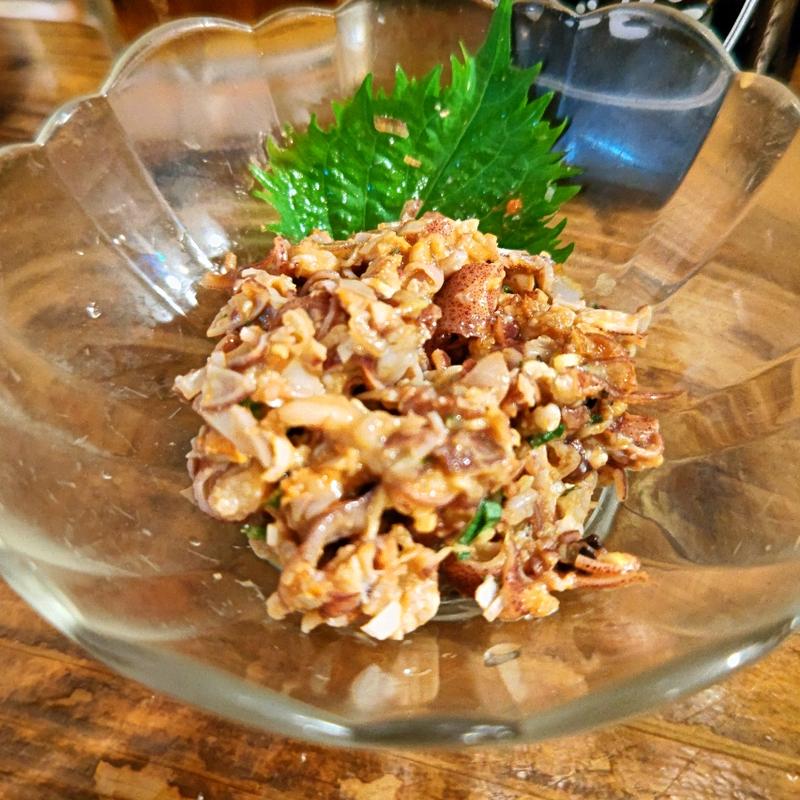 ほたるいかのなめろう(のげちゃん)