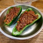 冷やし肉詰めピーマン(太陽ホエール 野毛本店)