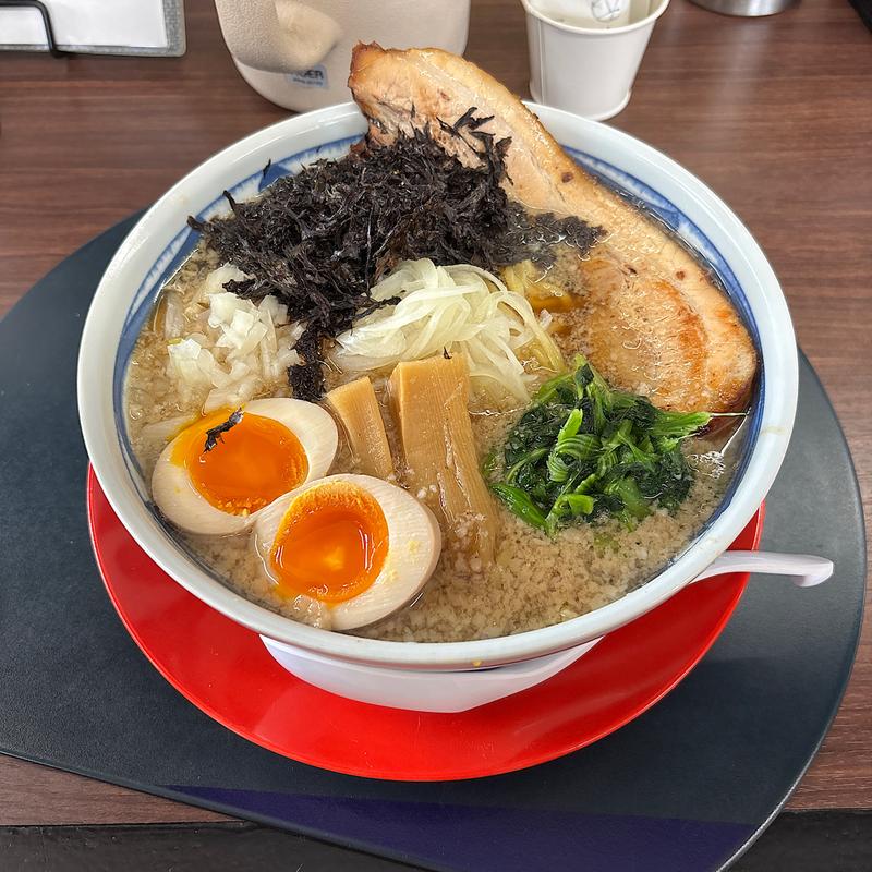 背脂醤油ラーメン（特）(麺屋Ｈａｒｕ)