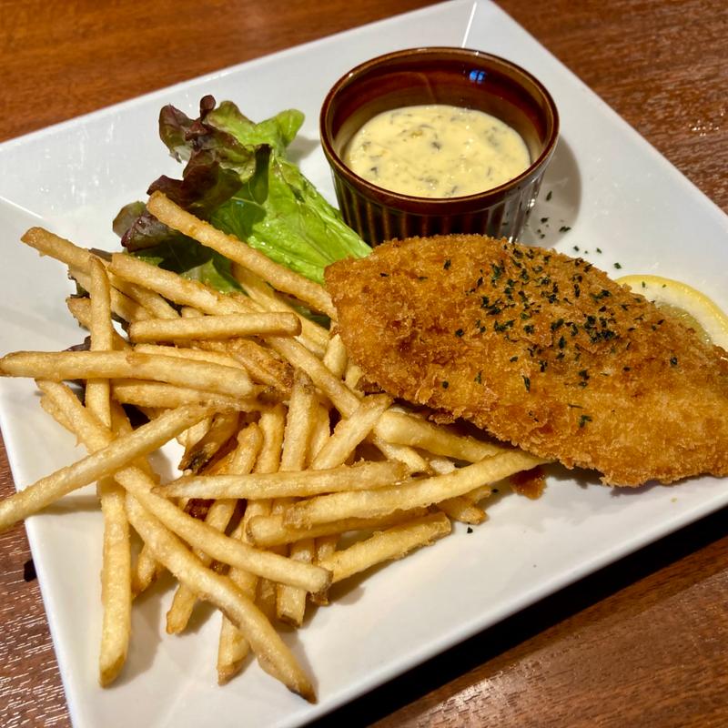 マヒマヒのフィッシュ&チップス(ラ・オハナ南砂店)